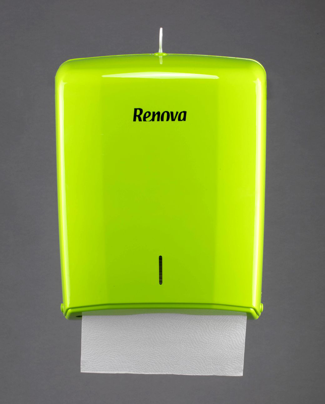 Green Folded Towels Dispenser Green Folded Towels Dispenser