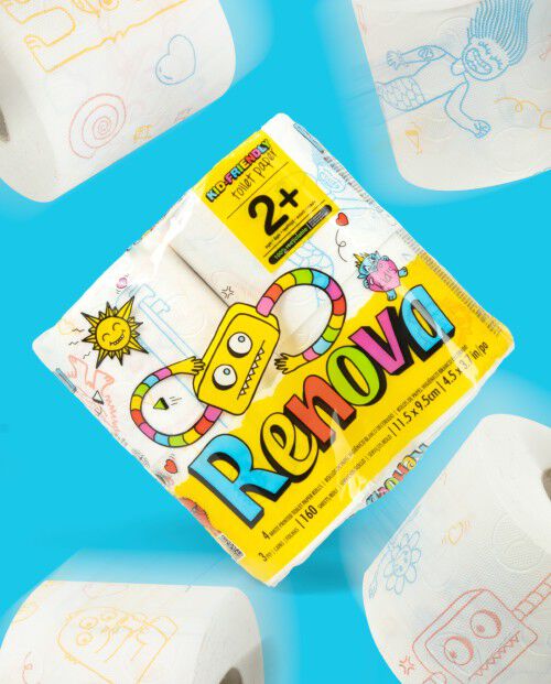 Kids Edition Toilet Paper 4R