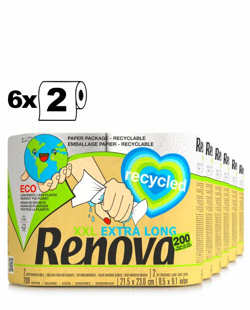 Rollos de Cocina Recycled XXL 12R