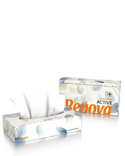 Renova Active Facial Tissues