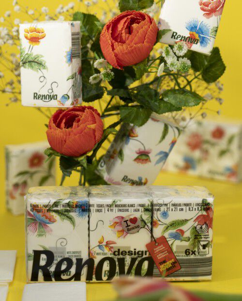 Len&ccedil;os de Bolso Blossom