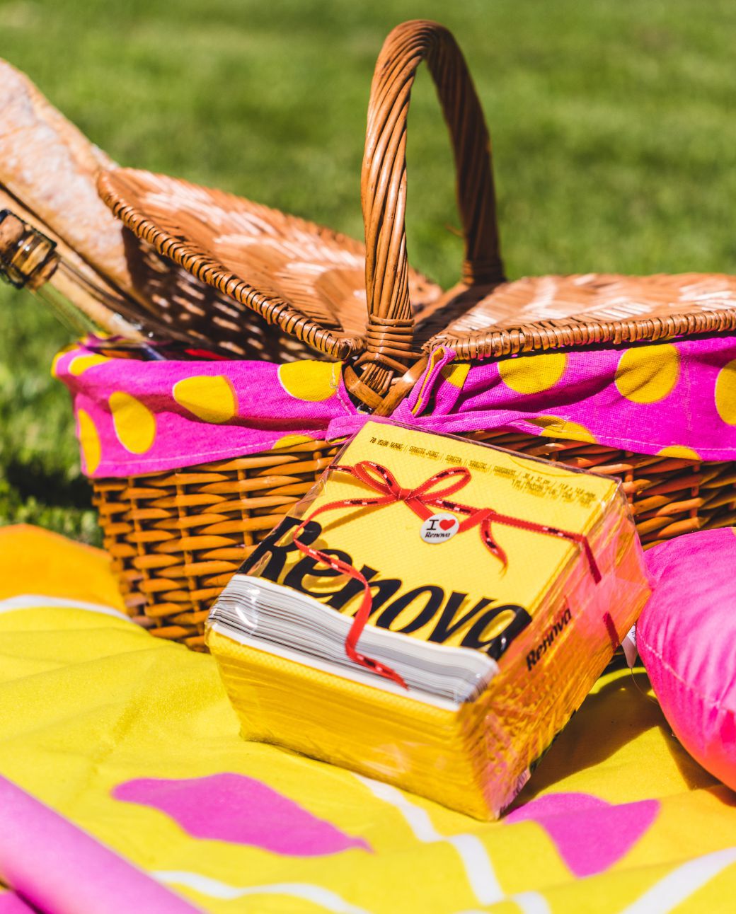 Yellow Table Napkins x36