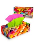 Green & Fuchsia Facial Tissues Green & Fuchsia Facial Tissues