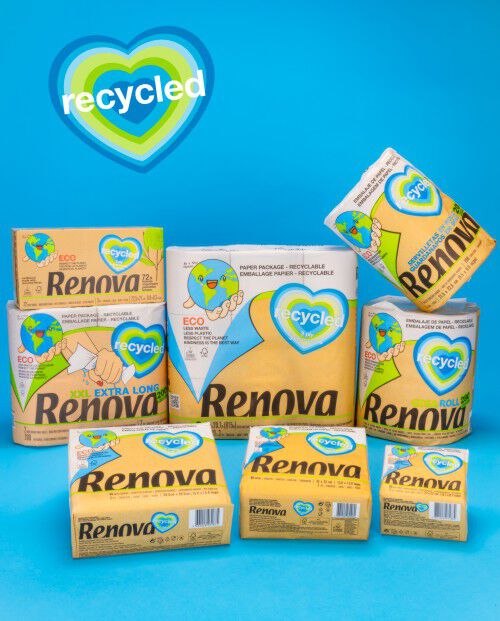 Pocket Tissues 100% Recycled 30x10