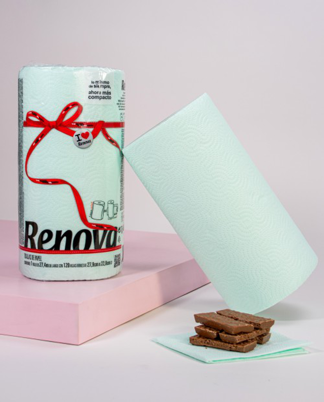Square Minty Rolo's RENOVA | Rolo de Cozinha Magic Mint | Rolos de Cozinha
