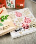 Christmas Stars & Baubles Paper Napkins Christmas Stars & Baubles Paper Napkins