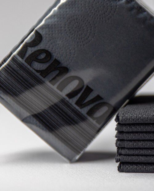 Pa&ntilde;uelos de Bolsillo Negros