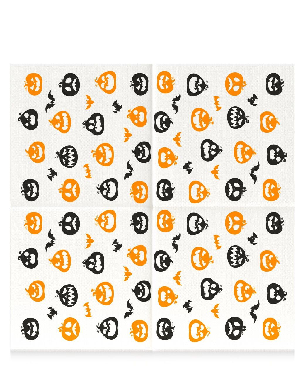 Serviettes Gold Pumpkins