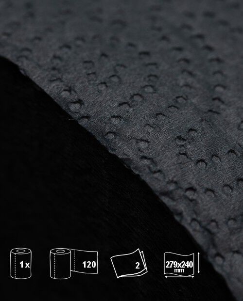 Rolo de Cozinha Preto