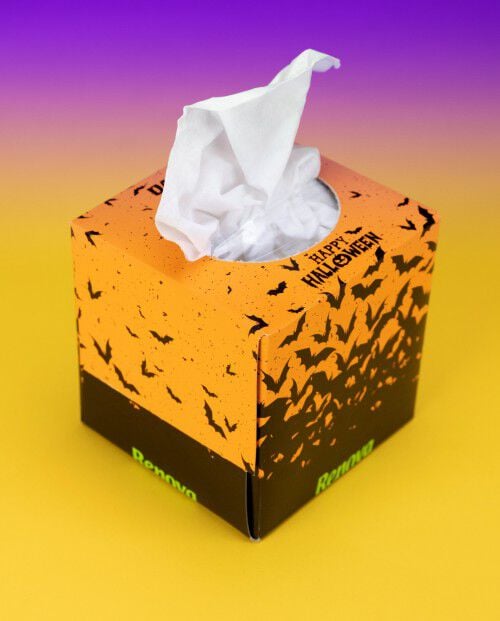 Len&ccedil;os Faciais "Terrifying Bats"