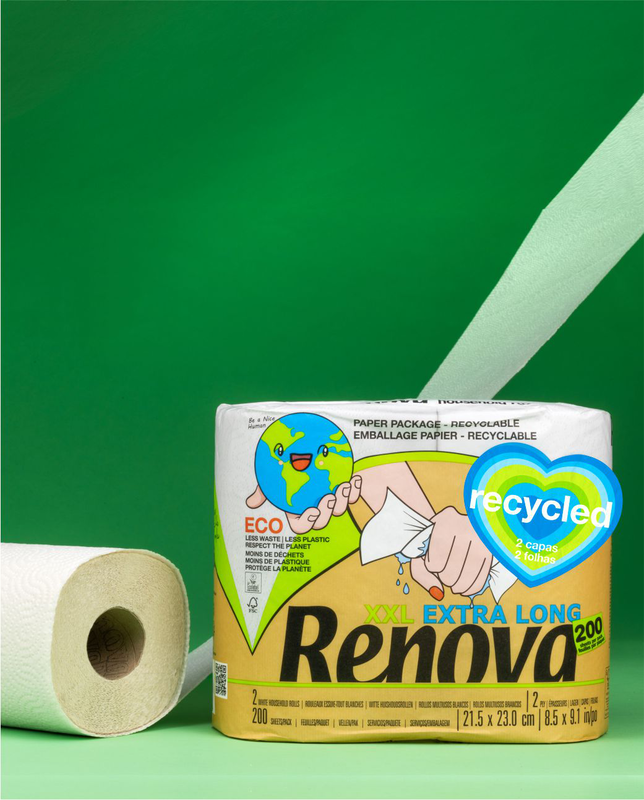 Rolos de Cozinha Recycled XXL 24R Rolos de Cozinha Recycled XXL 24R