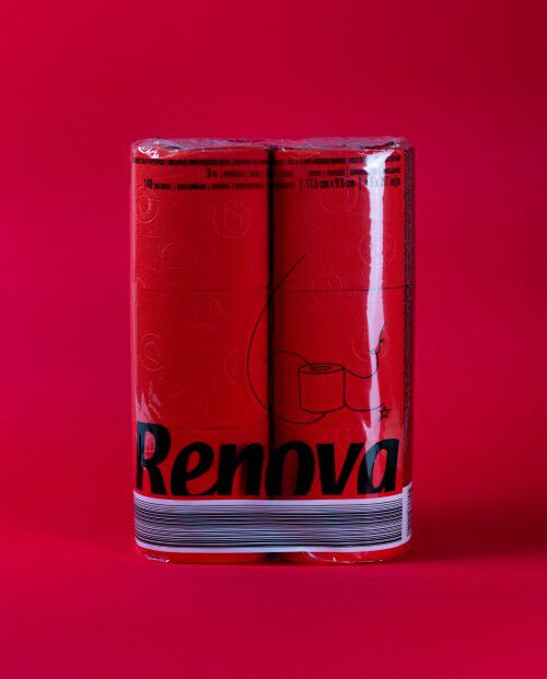 Papier toilette Rouge