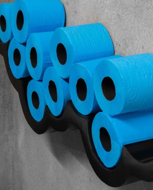 Papel Higi&eacute;nico Azul