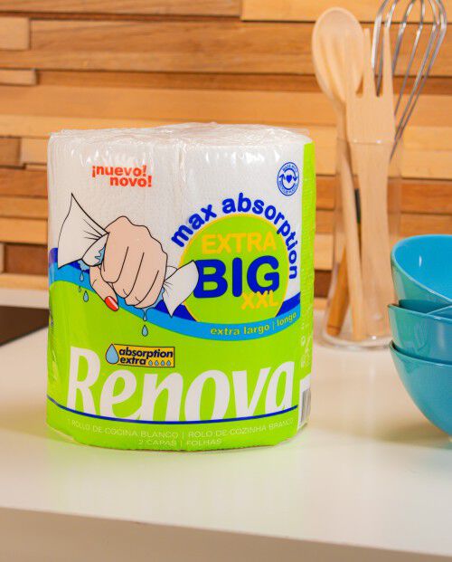 Rolo de Cozinha Max Absorption Extra XXL Big 3R