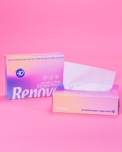 Renova Sensitive Facial Tissues