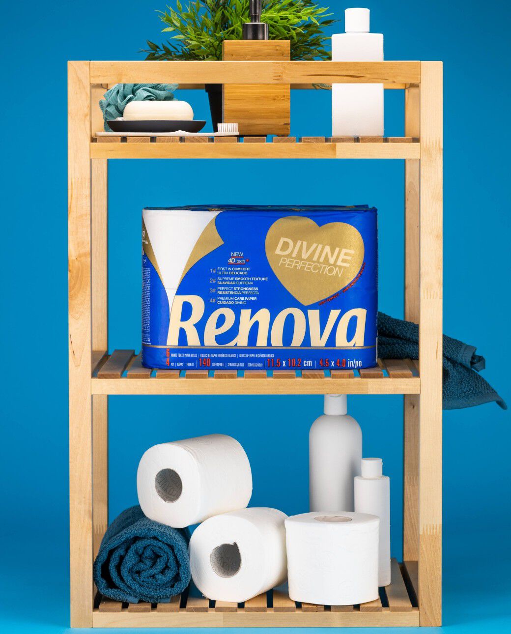 Papel Higi&eacute;nico Divine 42R