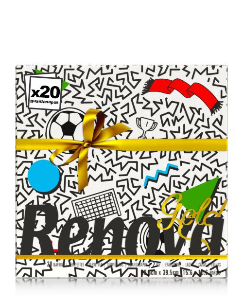 Servilletas Gold This is Footcup