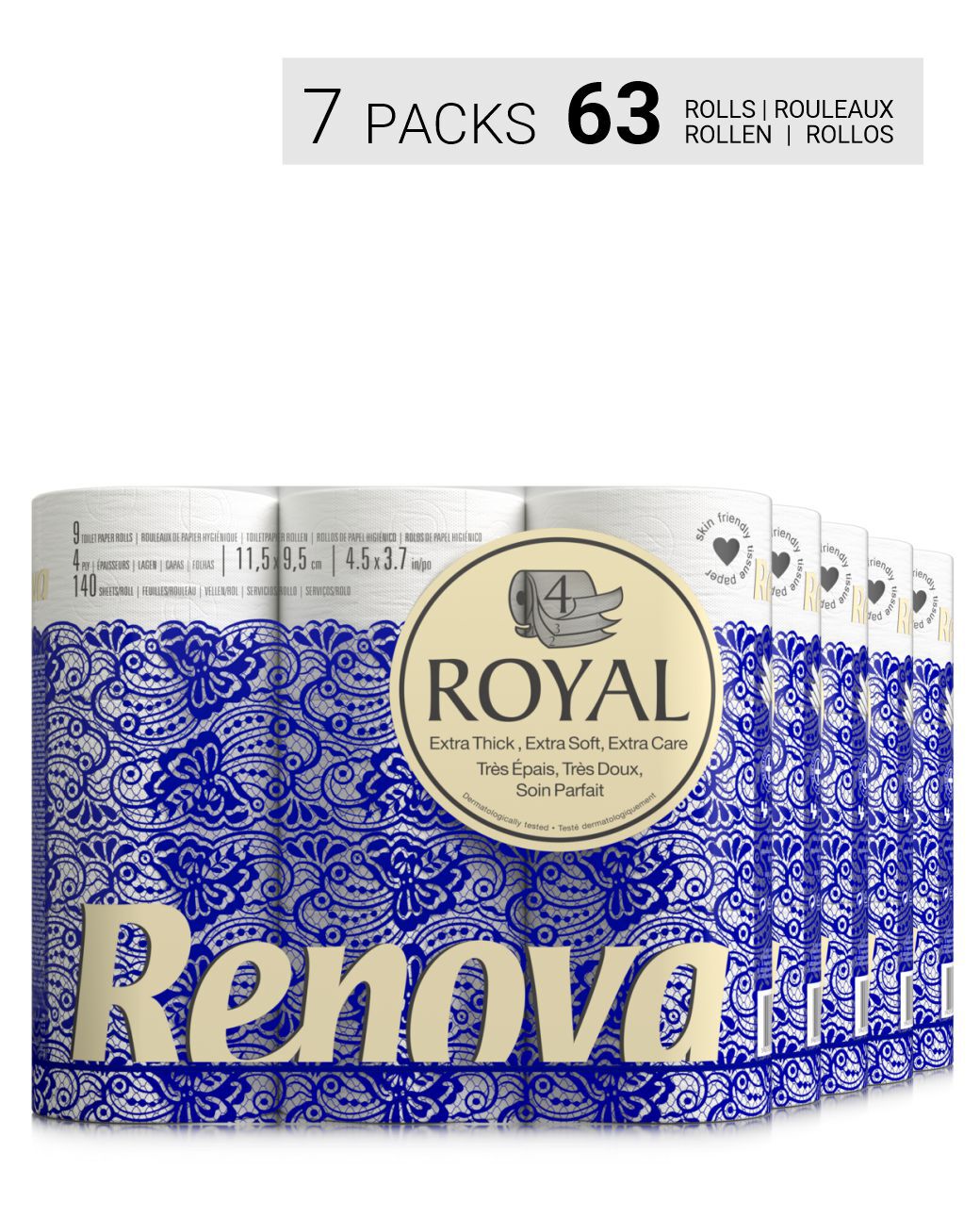 Papel Higi&eacute;nico Royal 63R