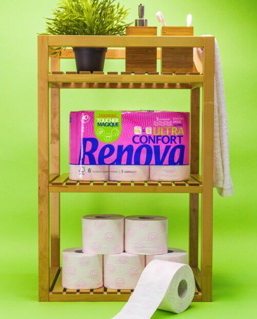Papier Toilette Toucher Magique Ultra Confort 60R
