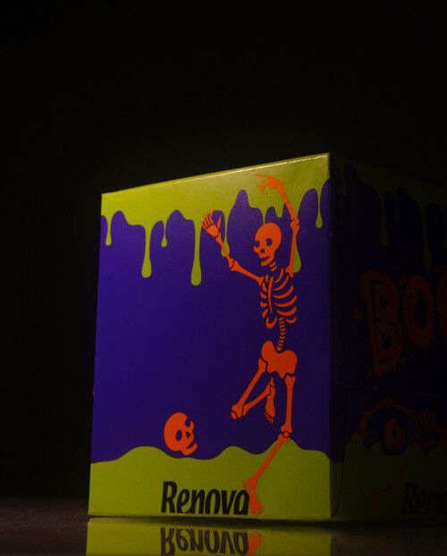 Len&ccedil;os Faciais "Dancing Skeleton"