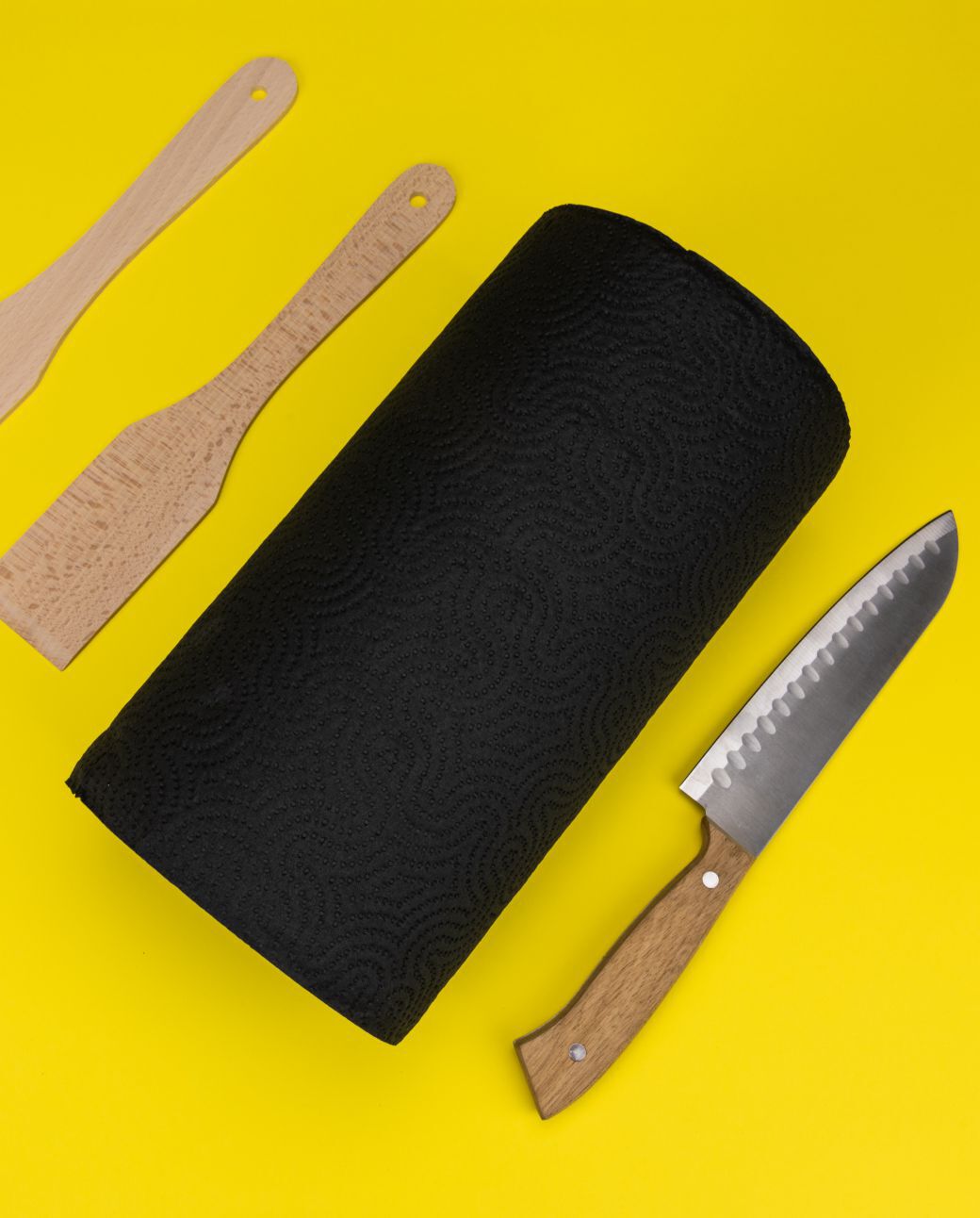 Rolos de Cozinha Pretos 10R