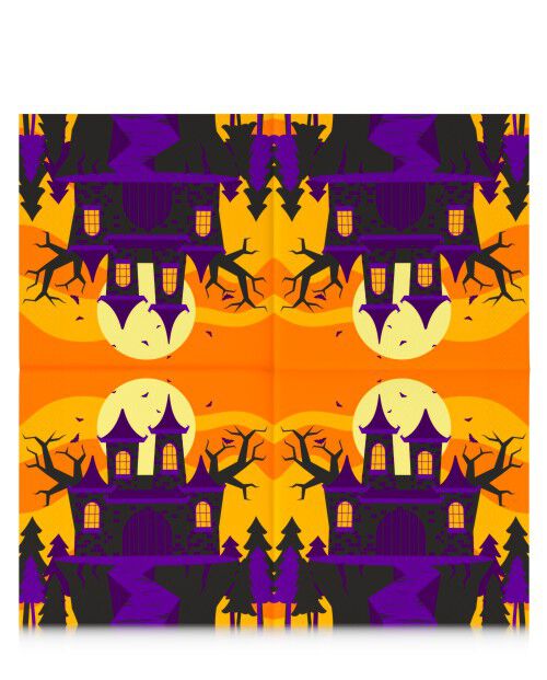 Servilletas Haunted House