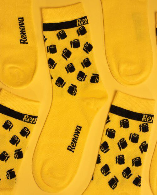 Renova Yellow Socks