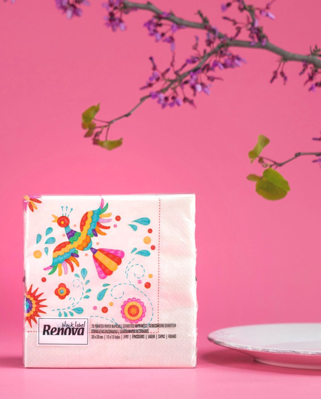 Guardanapos Bird Embroidery