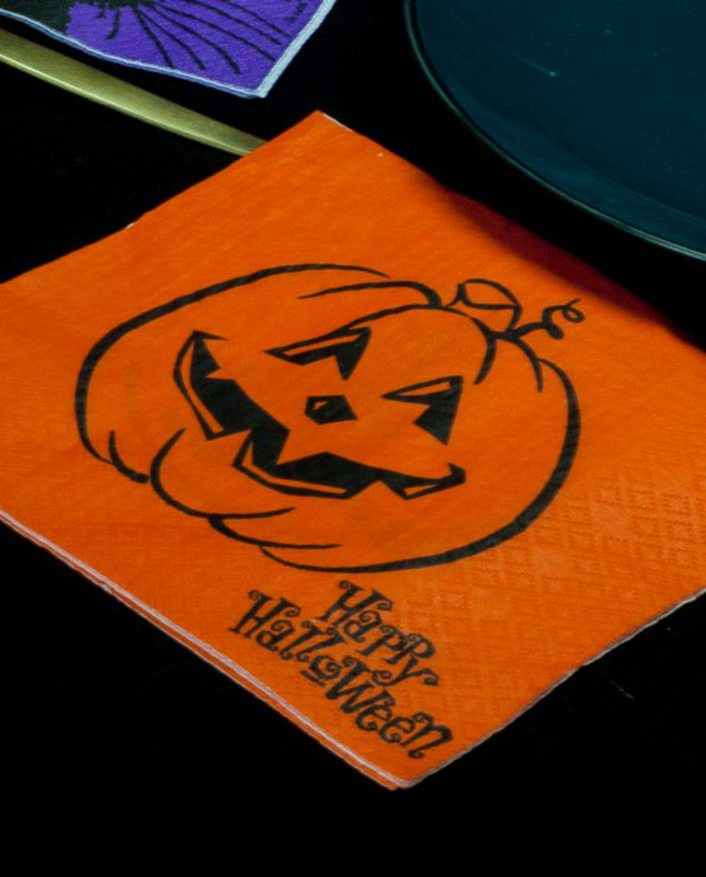 Guardanapos Pumpkin Head Guardanapos Pumpkin Head
