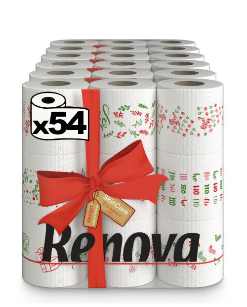Papel Higi&eacute;nico Navide&ntilde;o 54R