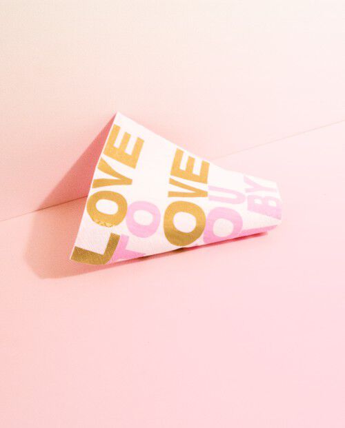 Serviettes Love Me