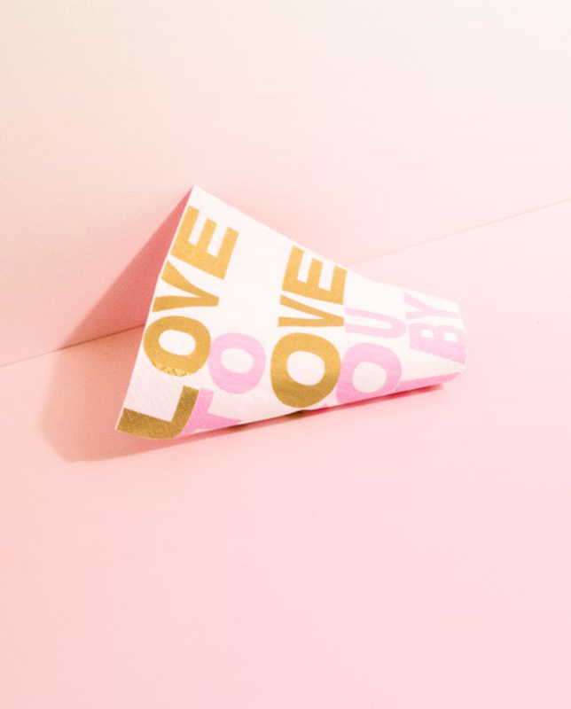 Serviettes Love Me Serviettes Love Me