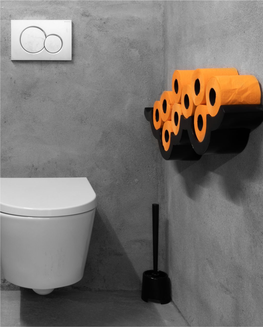 Papier toilette Orange 6x24
