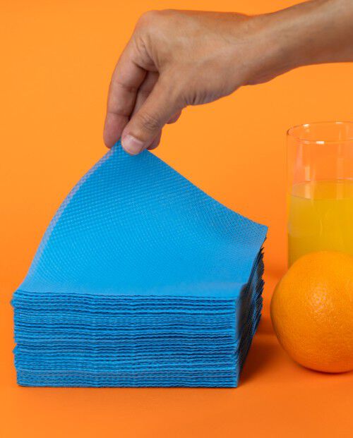 Servilletas azules x36