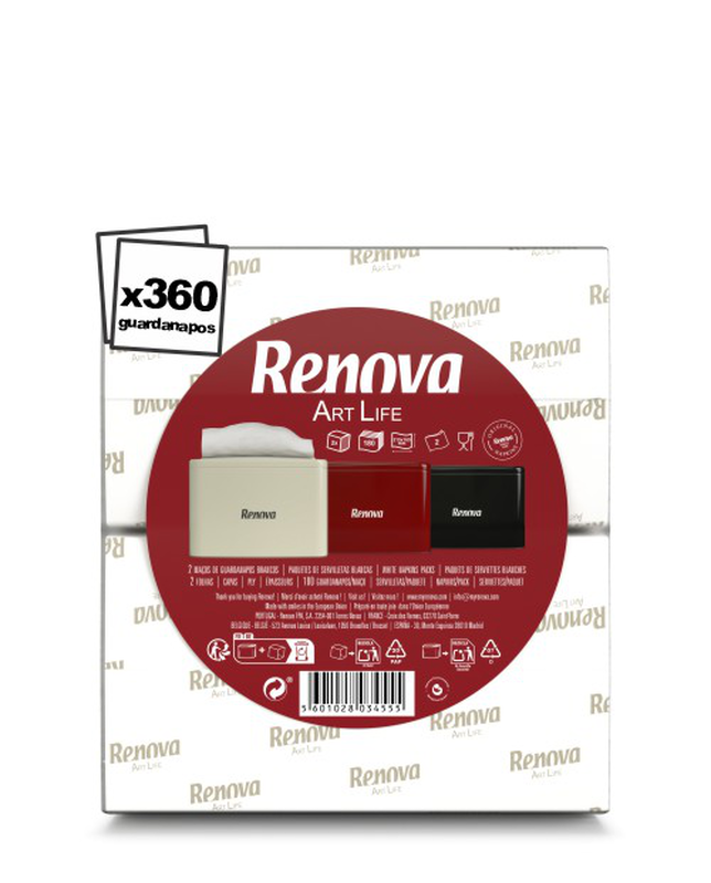 Recarga Guardanapos Renova Art Life Recarga Guardanapos Renova Art Life