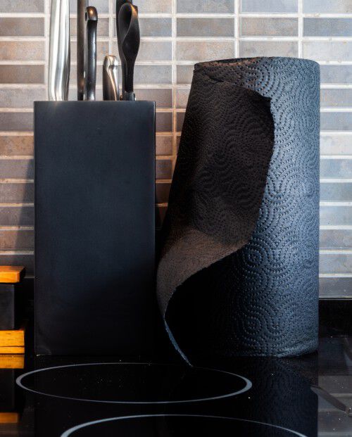 Rolo de Cozinha Preto