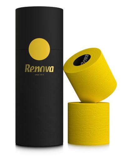 Papier toilette Jaune Coffret Cadeau
