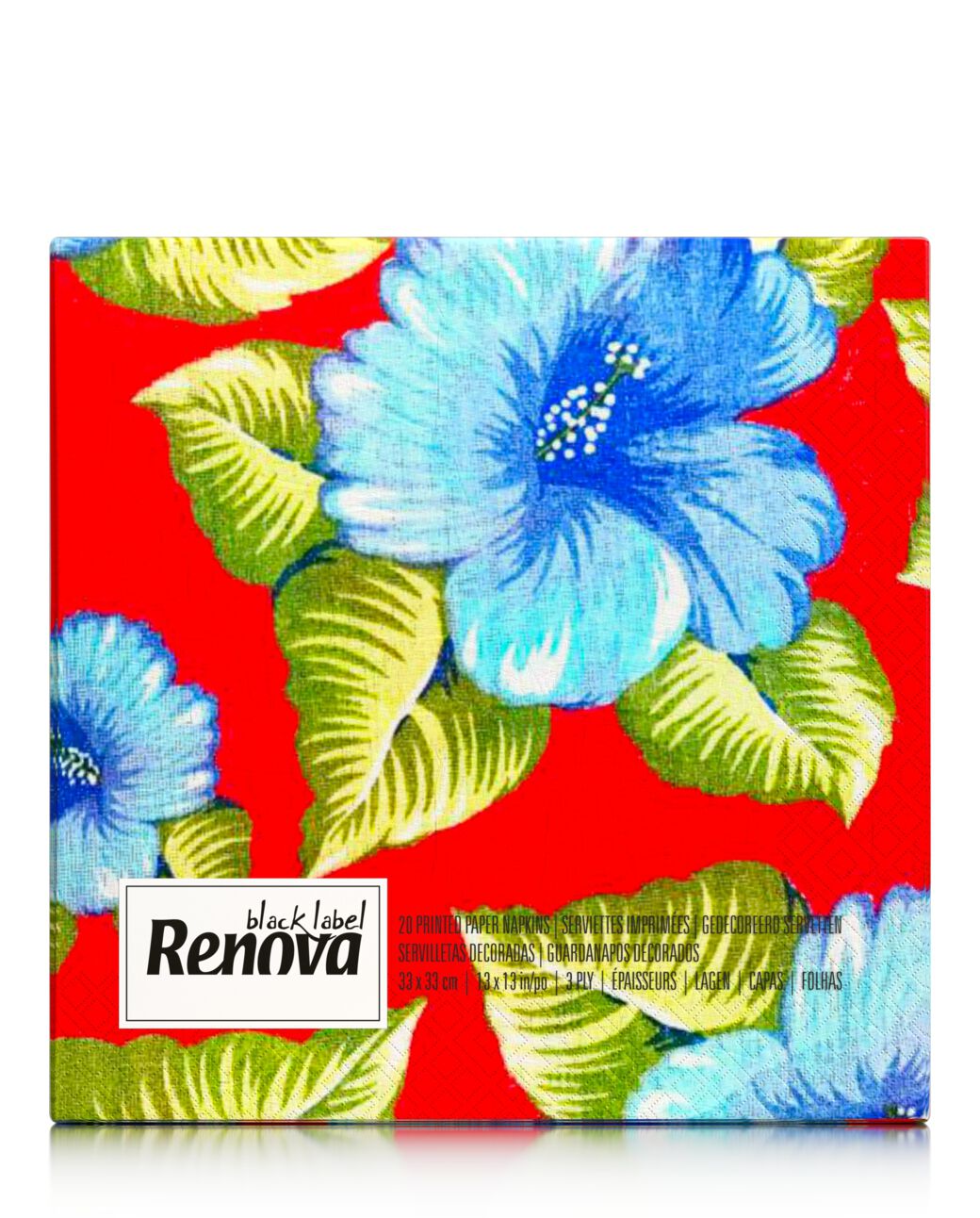 Serviettes Hibiscus Chintz