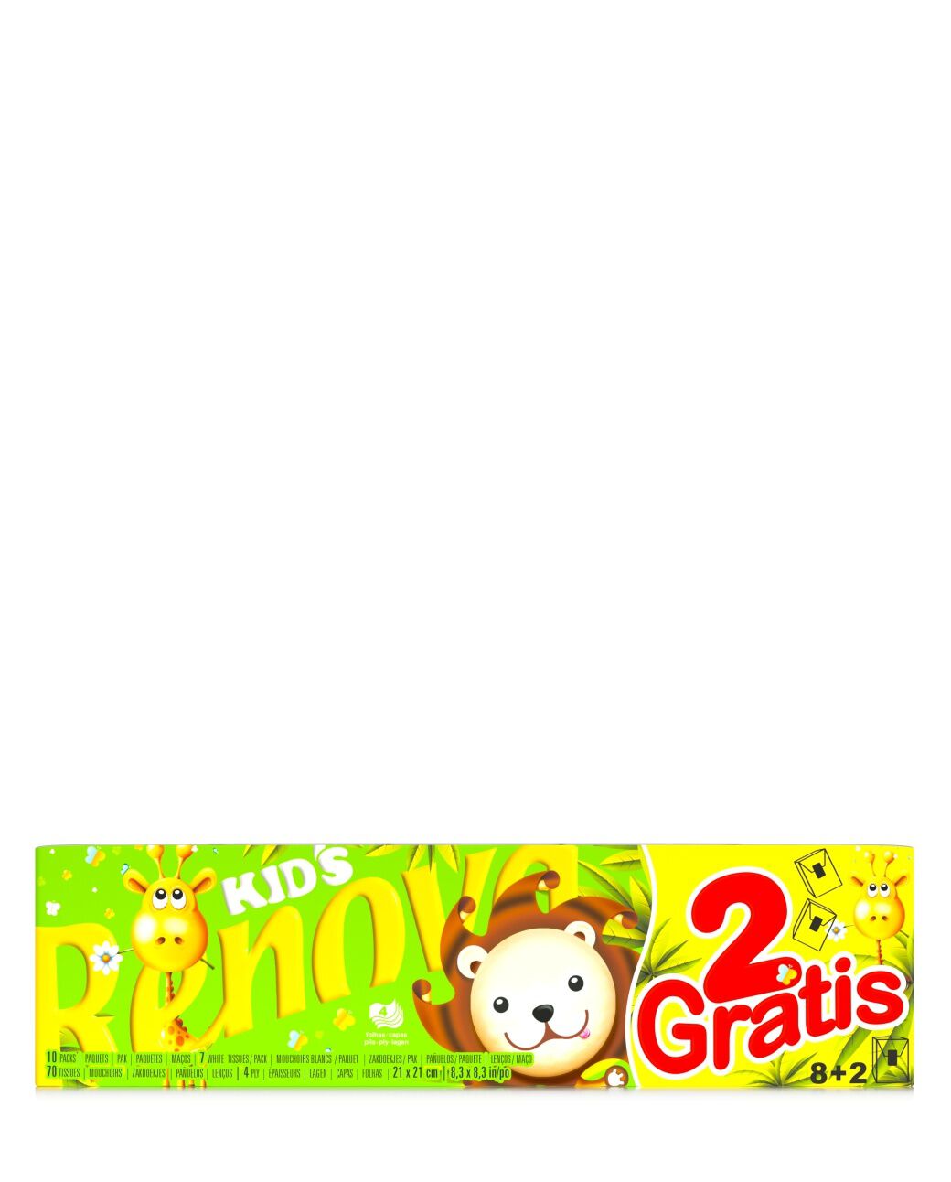 Kids Pocket Tissues 8 + 2 Free