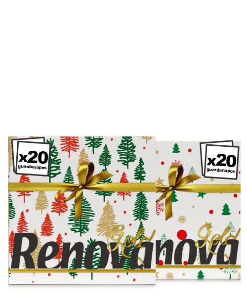 Pack Serviettes Sapins de No&euml;l