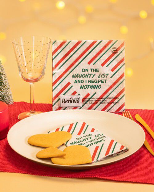 Naughty List Paper Napkins