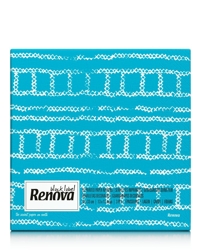 Serviettes Minimal Blue Fabric Serviettes Minimal Blue Fabric