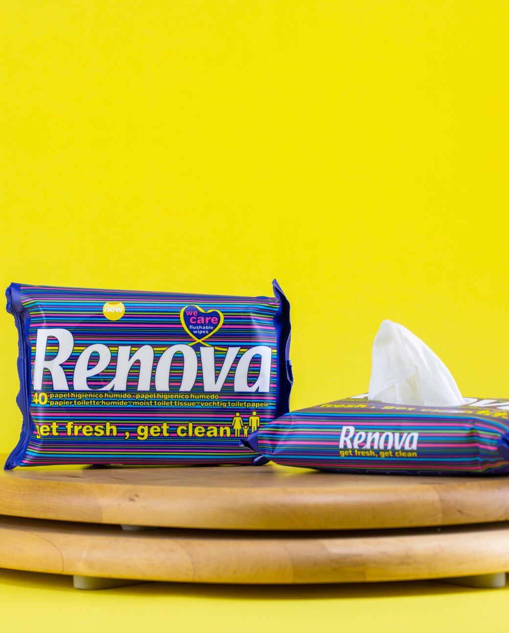 Papier toilette humide Recharge 40 un