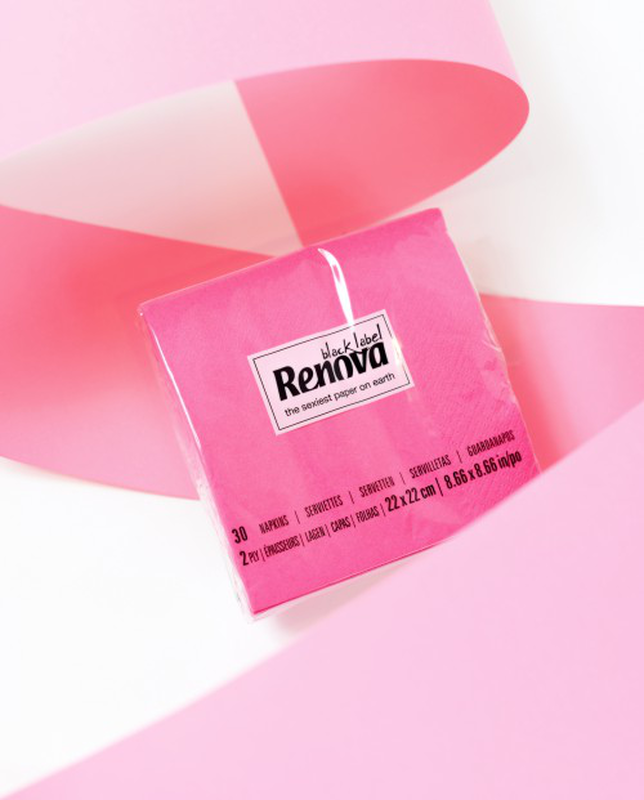 Fucsia Cocktail Napkins Fucsia Cocktail Napkins
