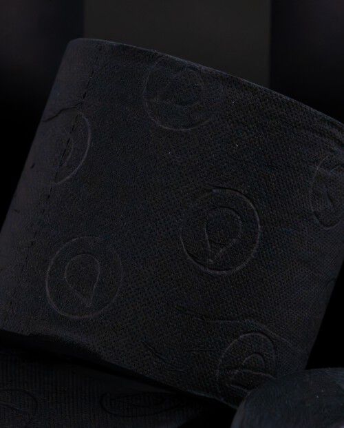 Papel Higi&eacute;nico Preto Gift Pack