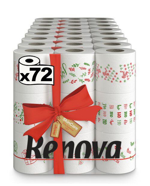 Papel Higi&eacute;nico Navide&ntilde;o 72R