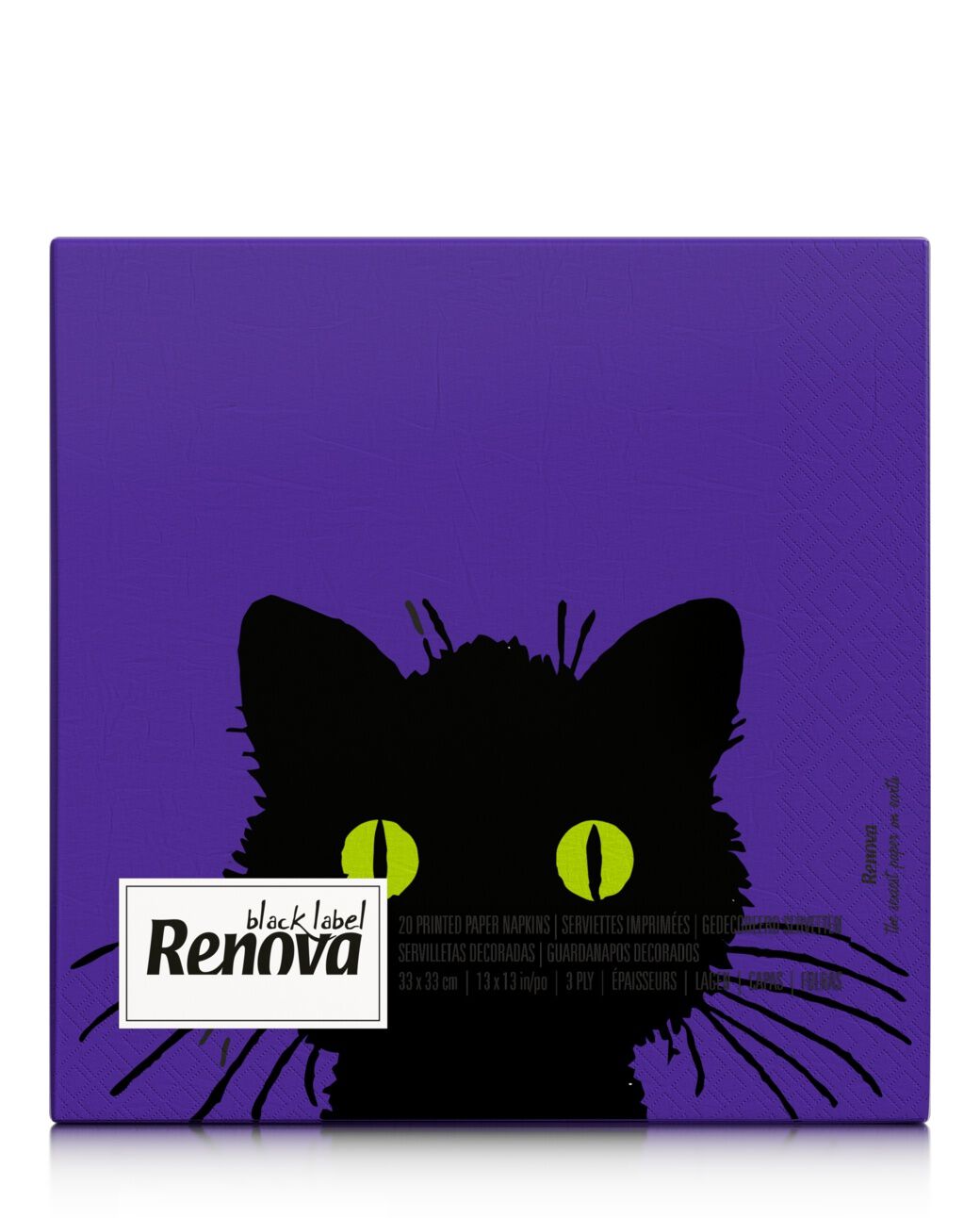 Black Cat Paper Napkins