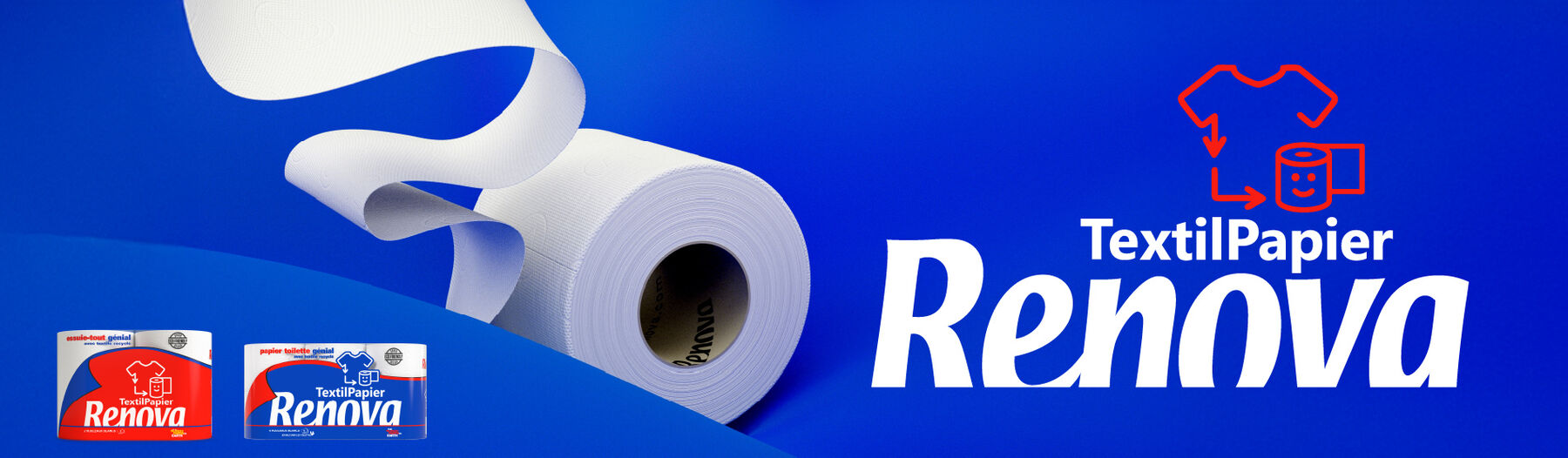 Textil Papper Renova Textilpapier