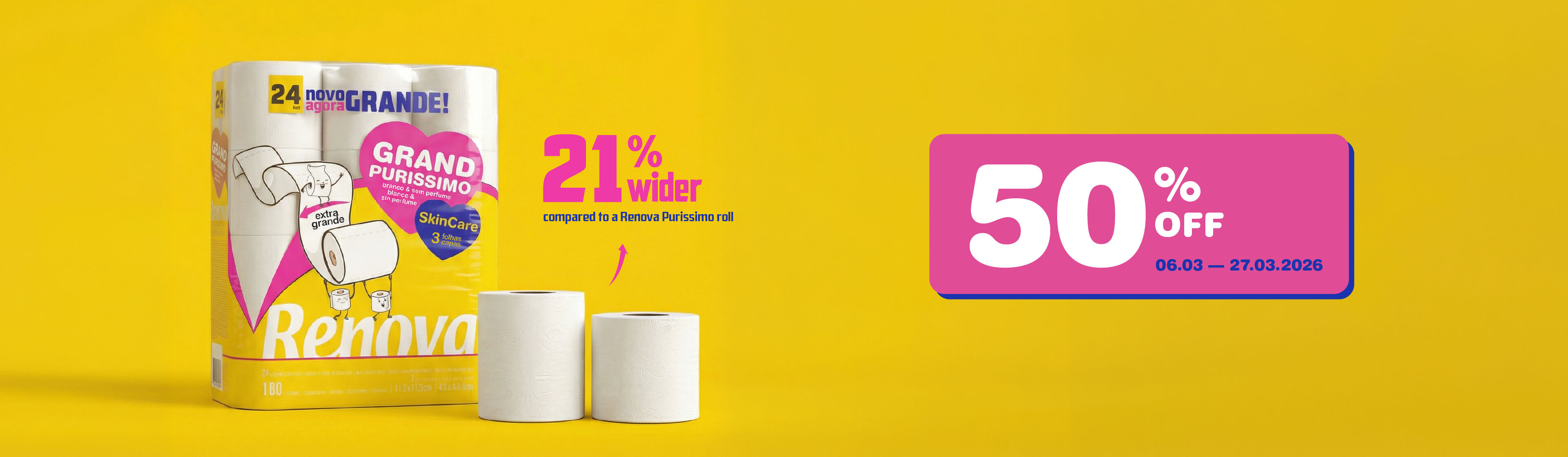 Renova Grand Purissimo - Banner Mobile homepage