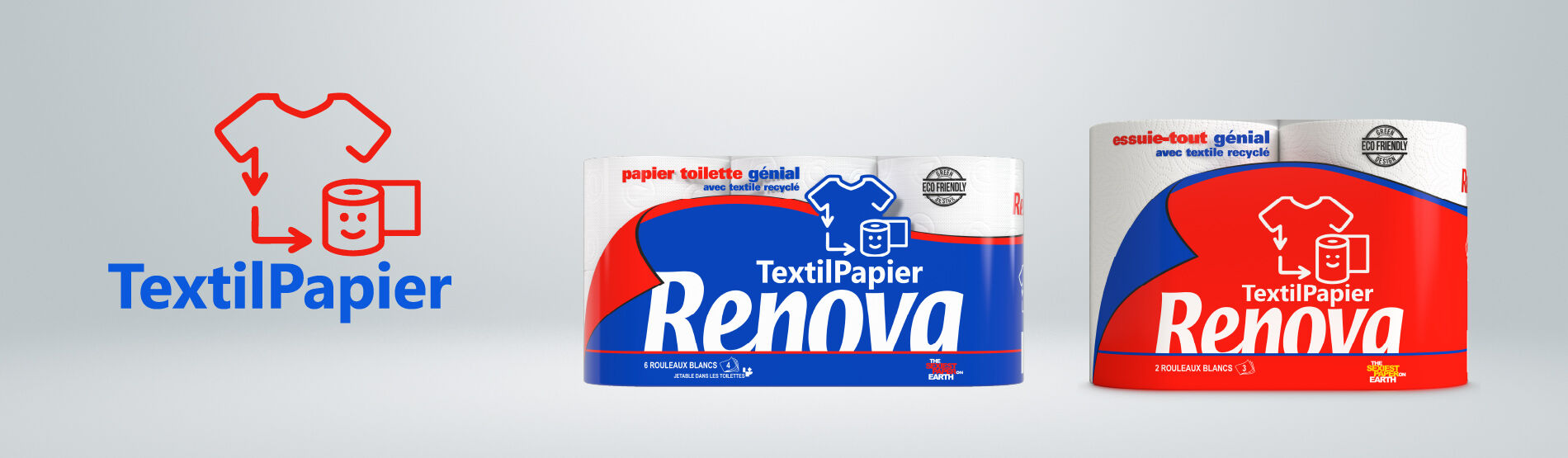 Banner TextilPapier products Mobile